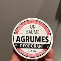 GAIIA - Agrumes - Un baume déodorant
