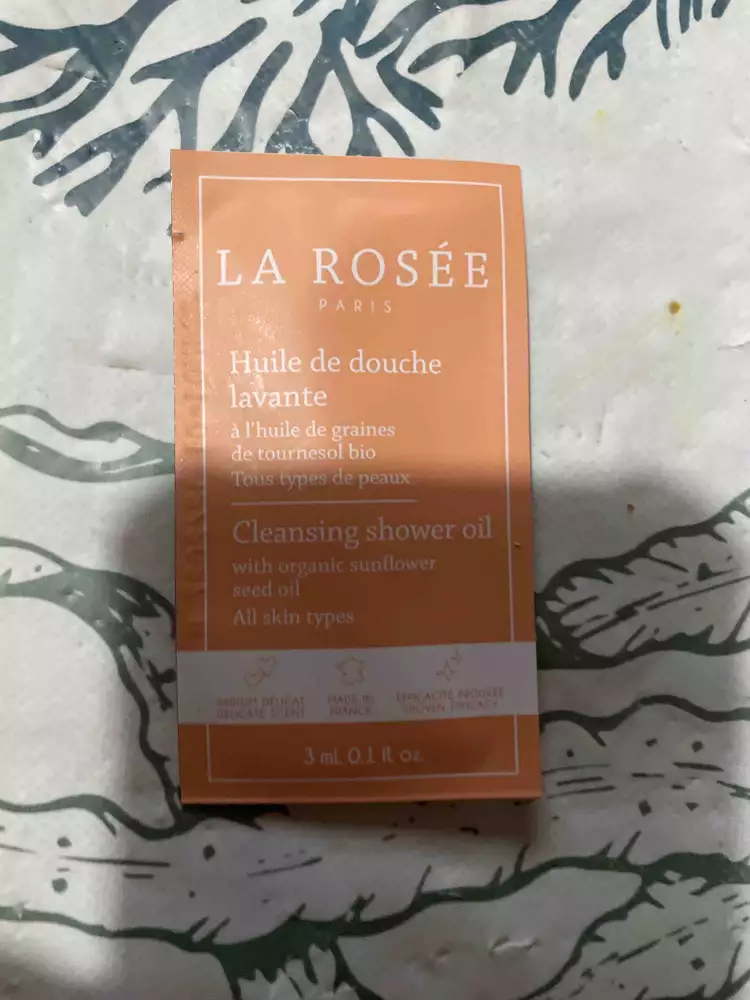 LA ROSÉE - Huile de douche lavante