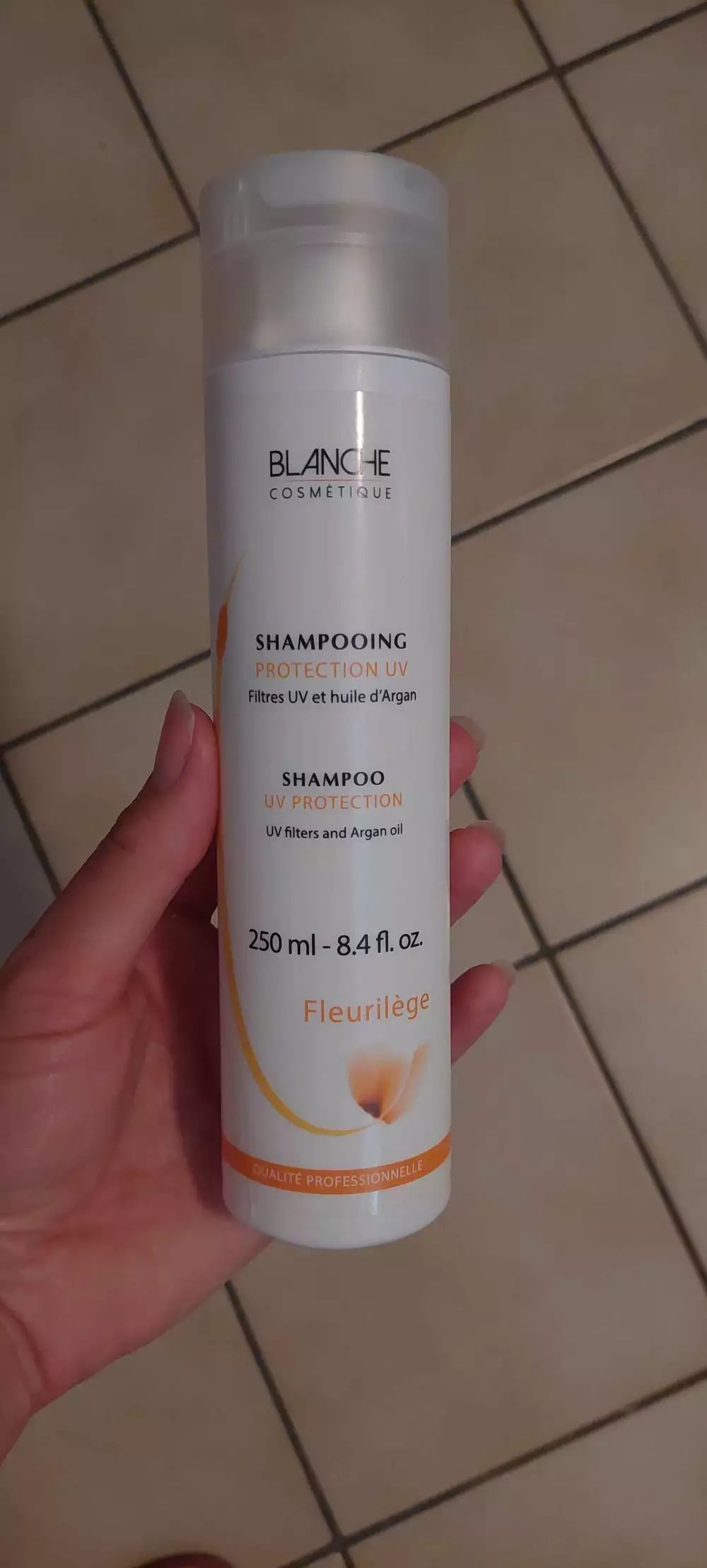 BLANCHE COSMETIQUE - Shampooing protection uv