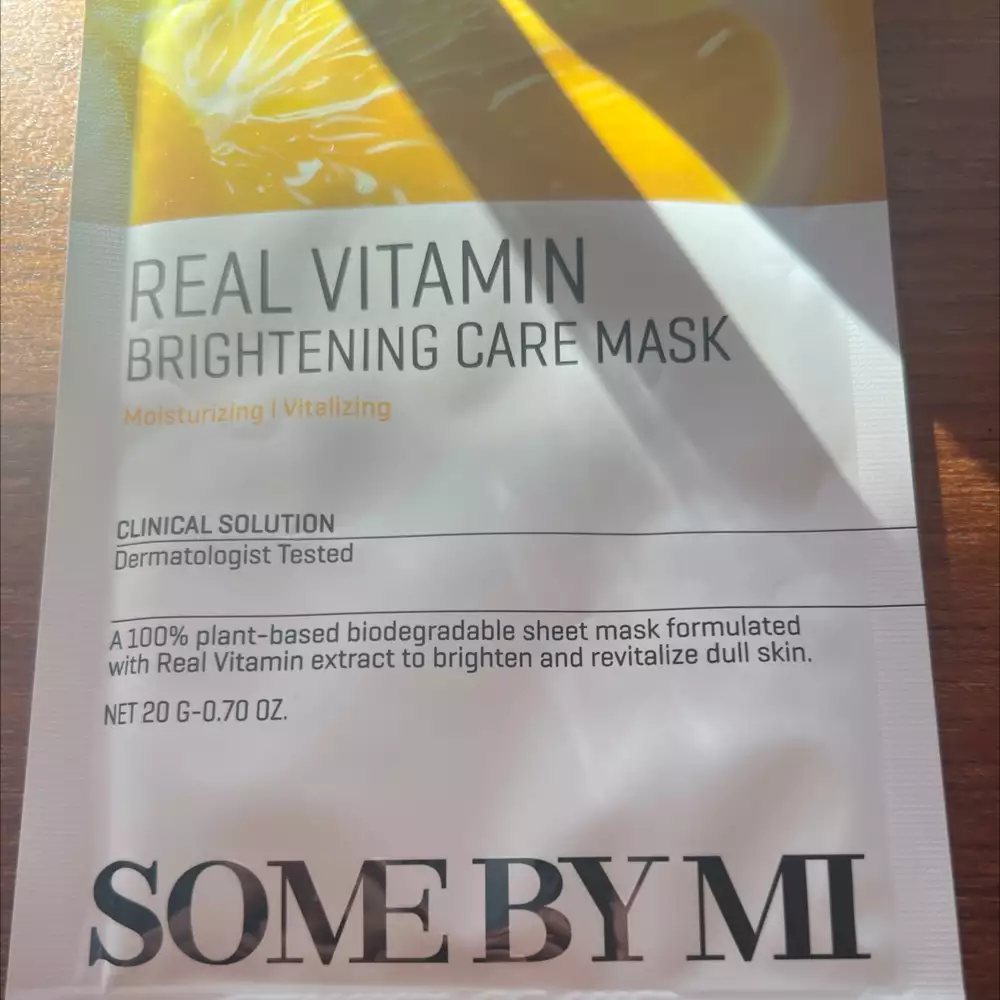 SOME BY MI - Real Vitamin - Brightening care mask