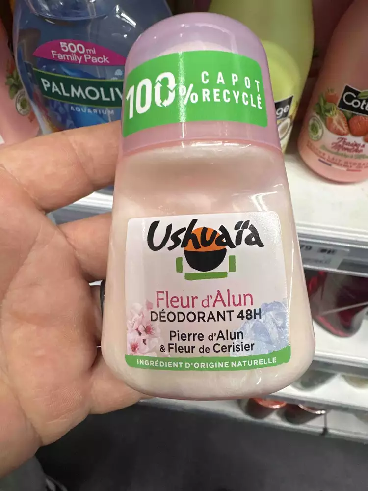 USHUAÏA - Fleur d'Alun - Déodorant 48h