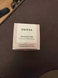 ONIKHA - Shampooing solide bio collagène marin