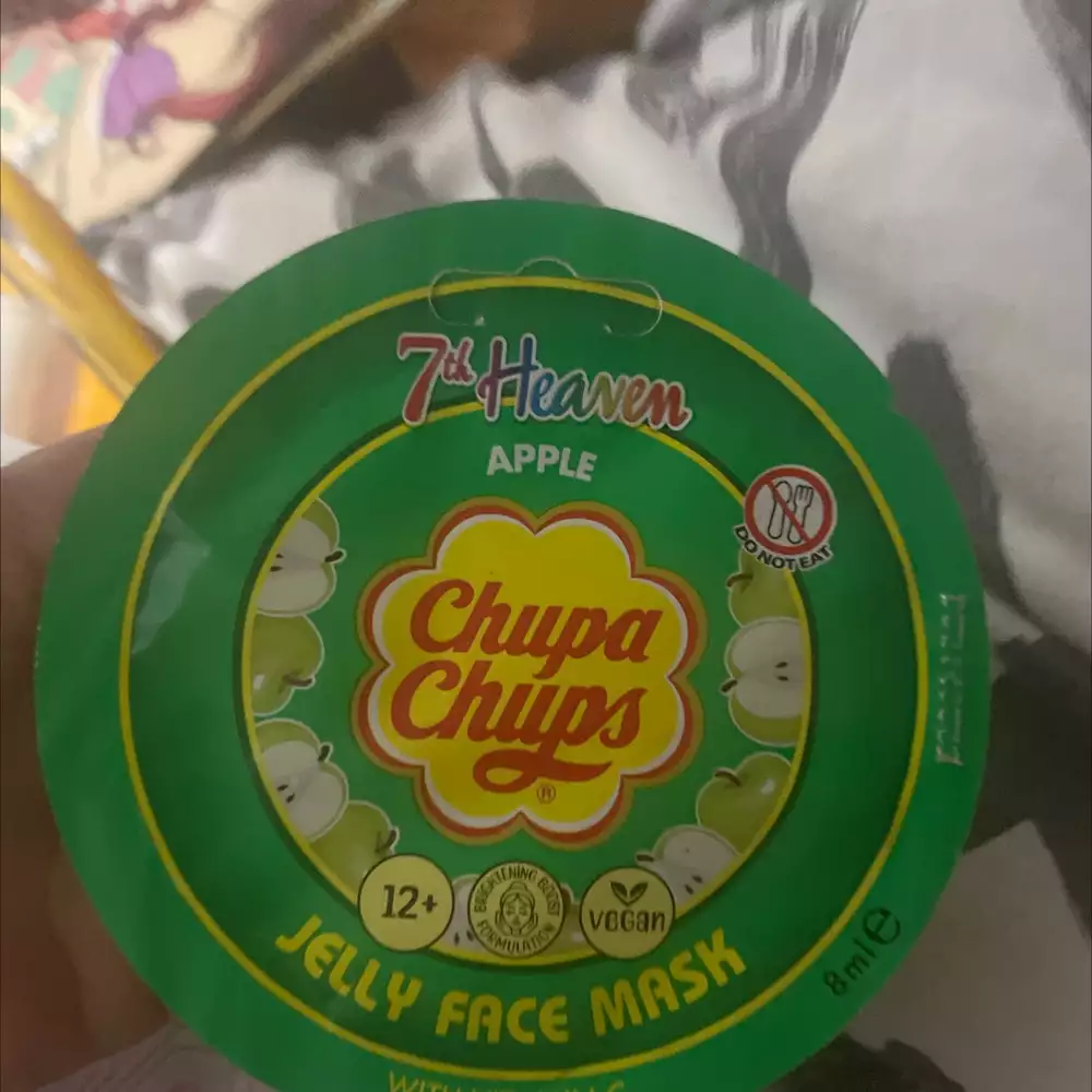 7TH HEAVEN - Chupa chups - Jelly face mask apple
