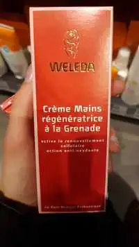 WELEDA - Crème mains régénératrice à la grenade 