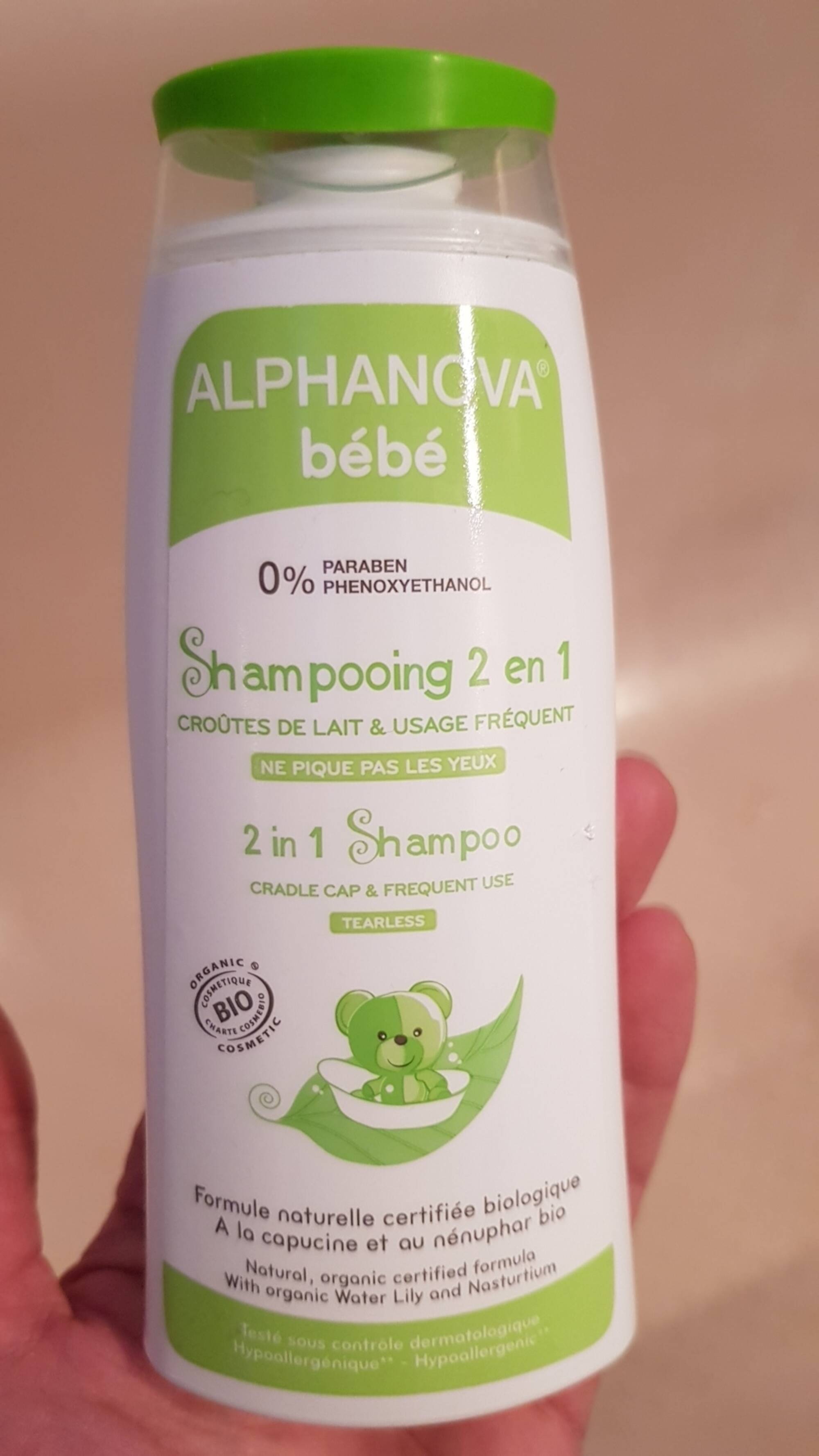 ALPHANOVA - Shampooing 2 en 1 bébé