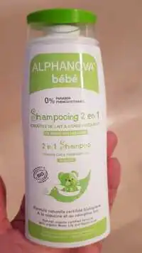 ALPHANOVA - Shampooing 2 en 1 bébé