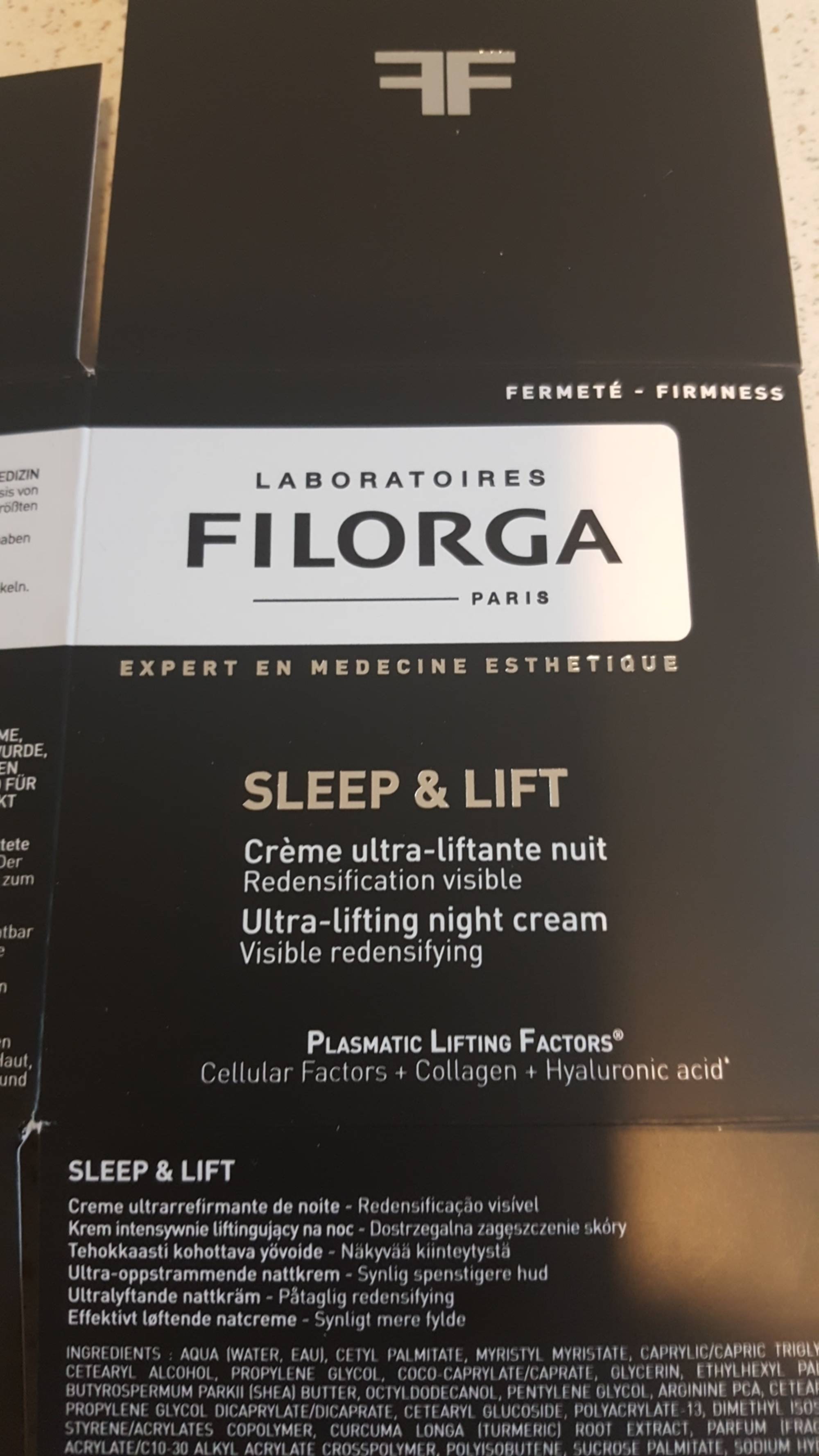 LABORATOIRES FILORGA - Sleep & Lift - Crème ultra-liftante nuit