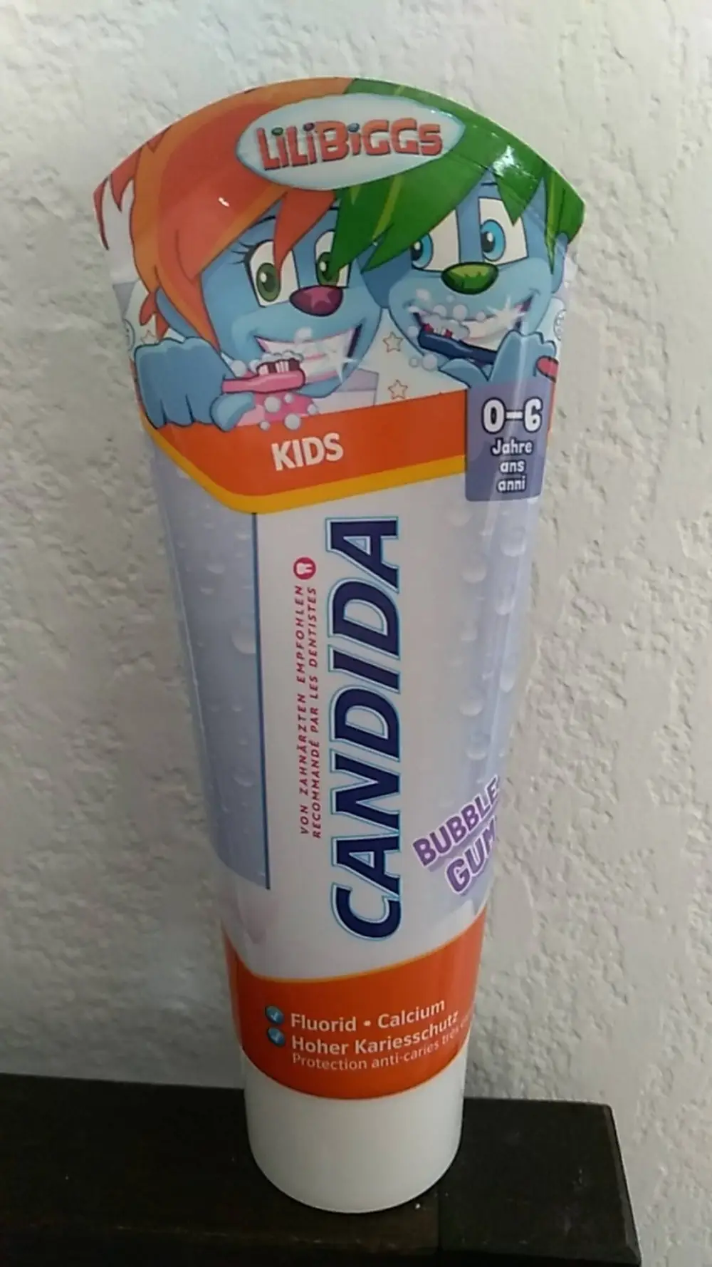 LILIBIGGS - Candida - Dentifrices kids 0-6 ans