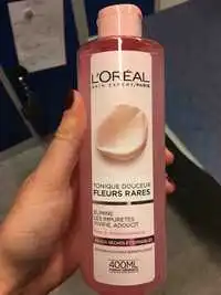 L'ORÉAL -  Tonique douceur fleurs rares 