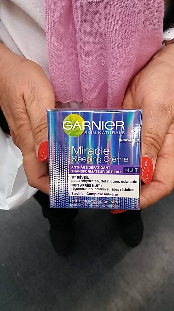 GARNIER - Miracle sleeping crème