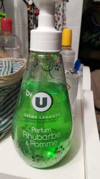 BY U - Crème lavante parfum rhubarbe & pomme