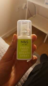 M&S - Fresh mint breath spray