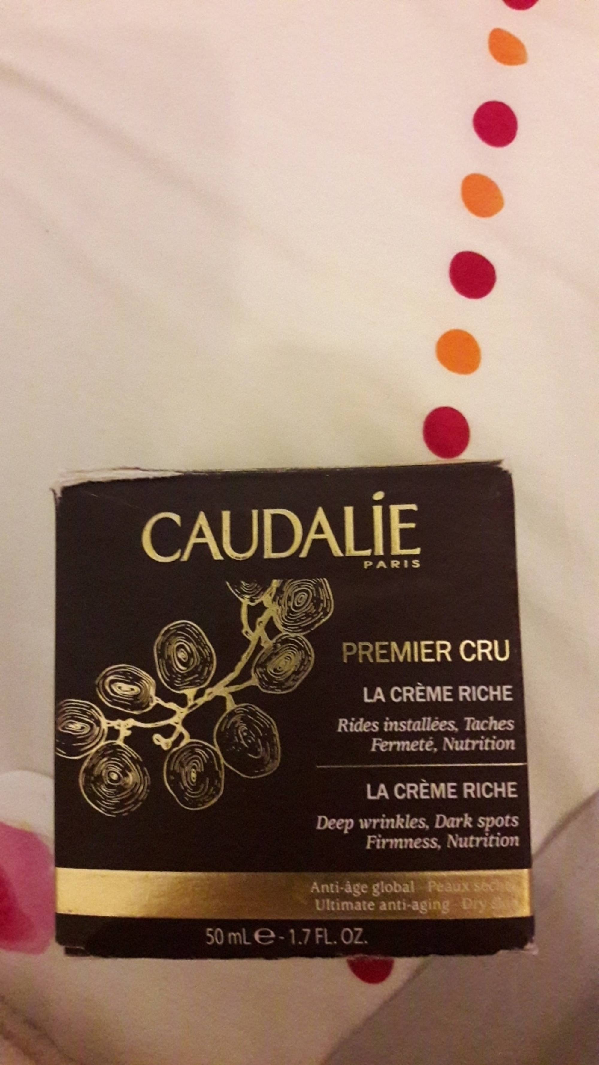 CAUDALIE - Premier cru - La crème riche anti-âge global