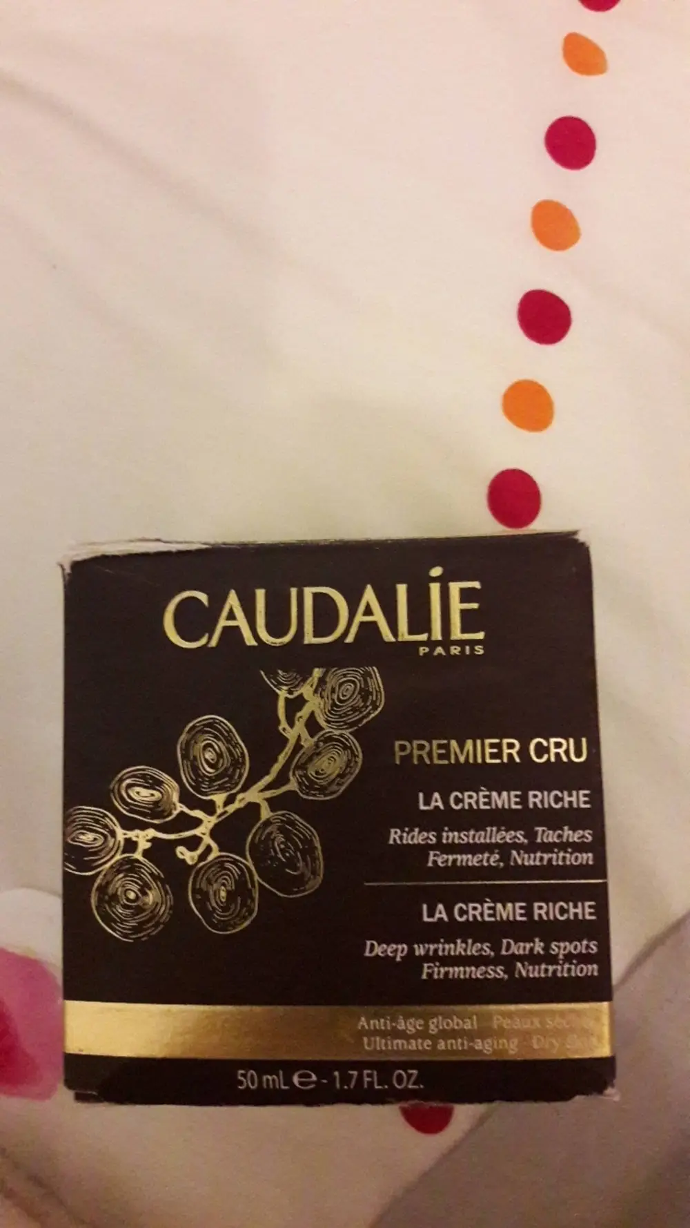 CAUDALIE - Premier cru - La crème riche anti-âge global