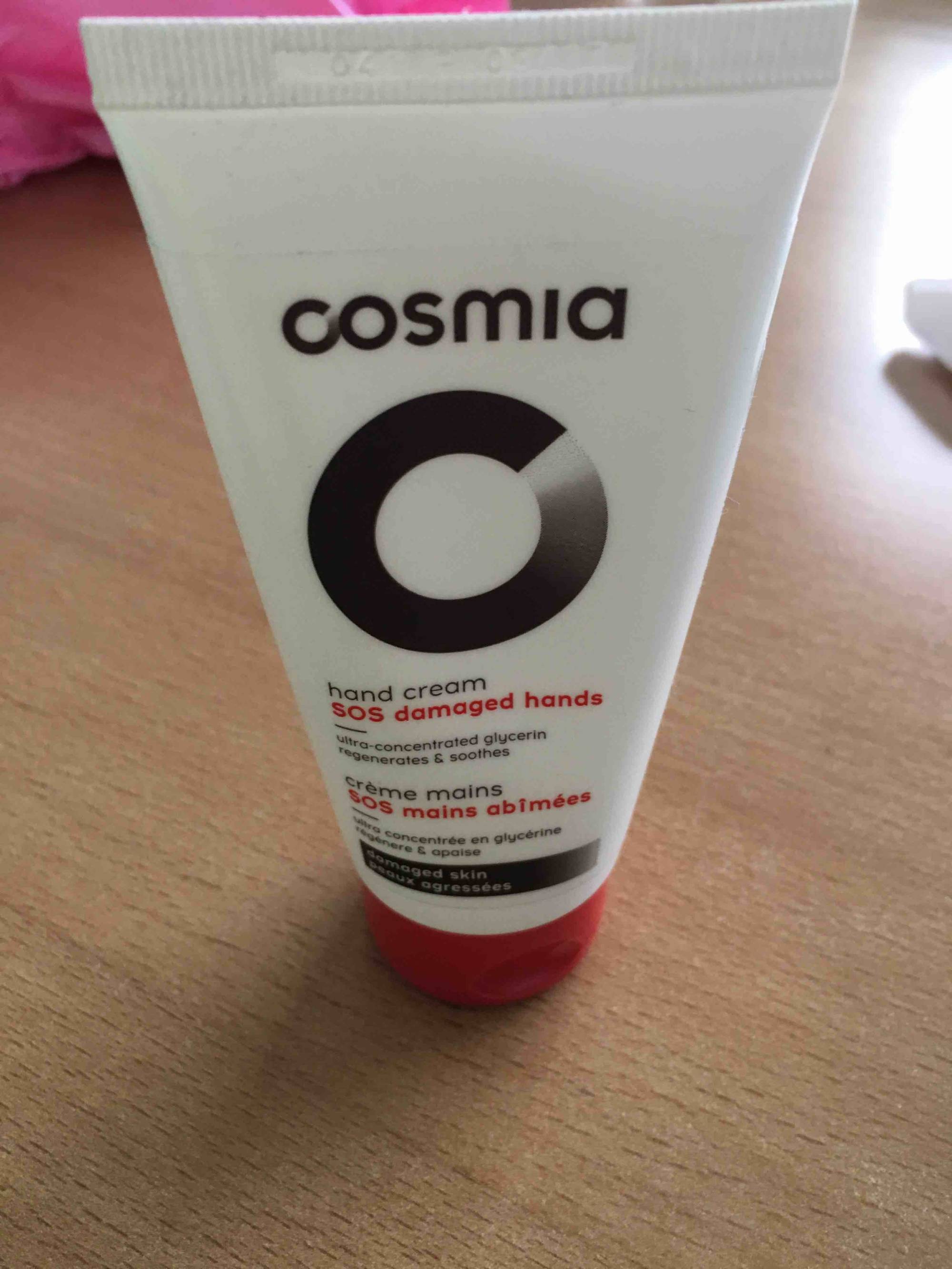 COSMIA - Crème mains - SOS mains abîmées