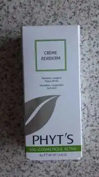 PHYT'S - Crème reviderm - Bio-cosmetique active