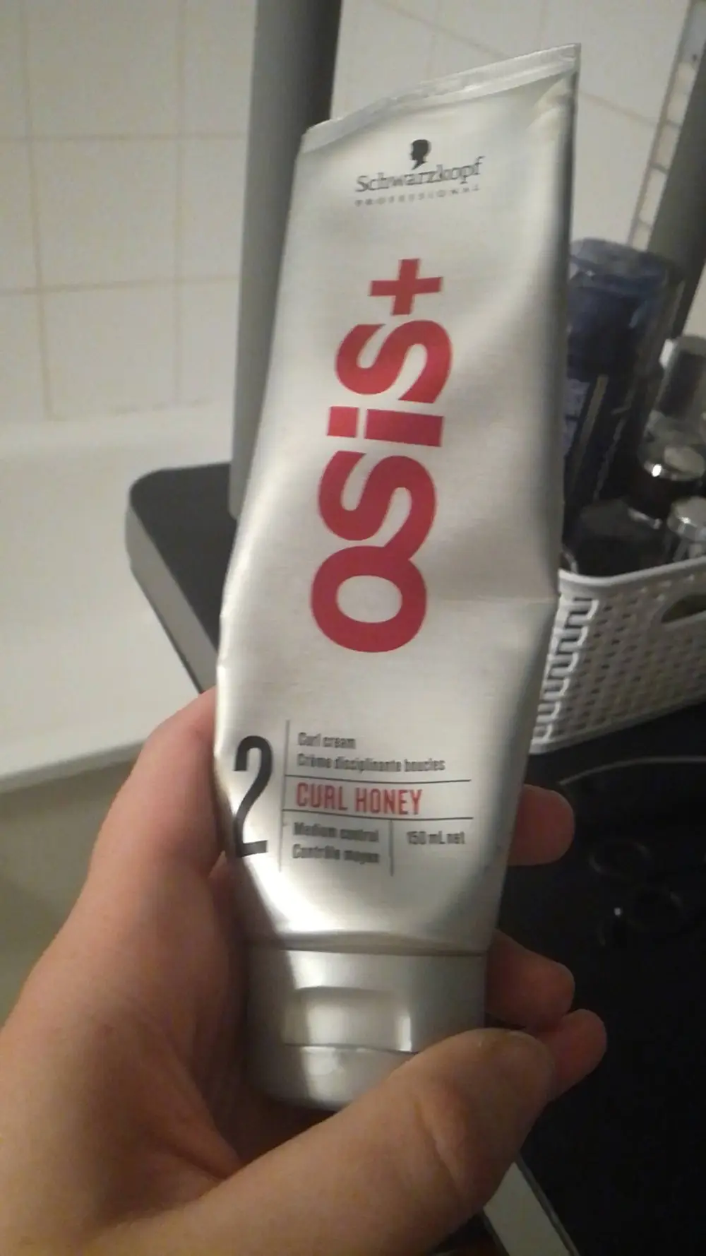 SCHWARZKOPF - Osis+ - Curl honey crème disciplinante boucles