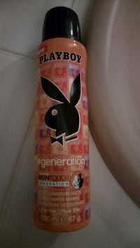 PLAYBOY - Generation skintouch innovation - Déodorant