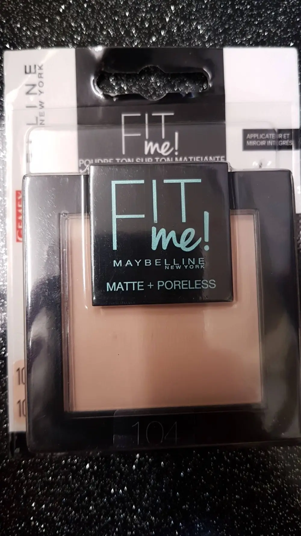 MAYBELLINE - Fit me ! - Poudre ton sur ton matifiante -104 ivoire rosé 