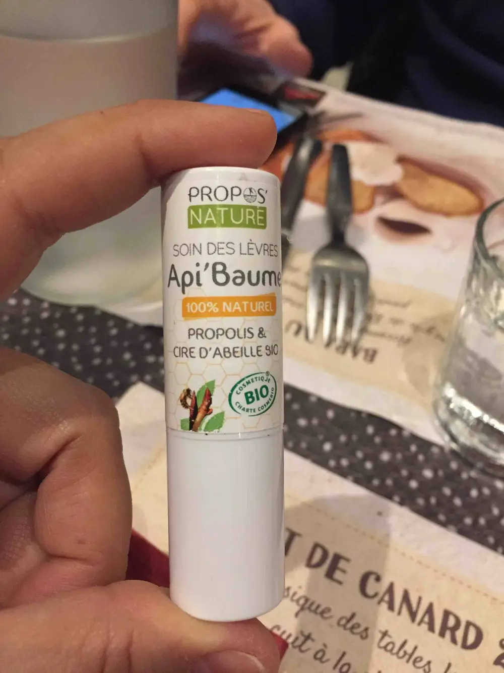 PROPOS'NATURE - Api'baume - Propolis & Cire d'Abeille bio - Soin des lèvres