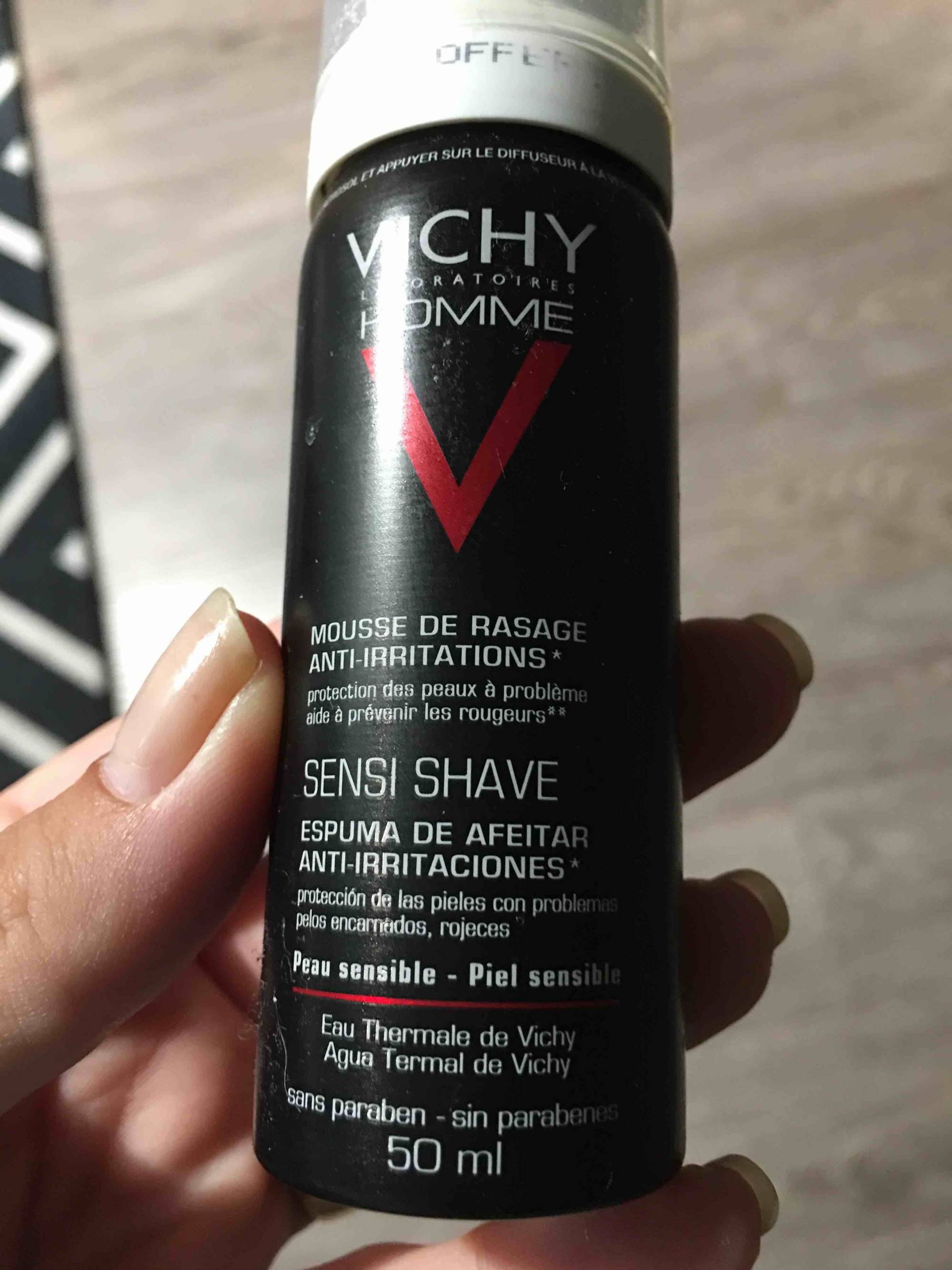 VICHY - Homme sensi shave - Mousse de rasage anti-irritations