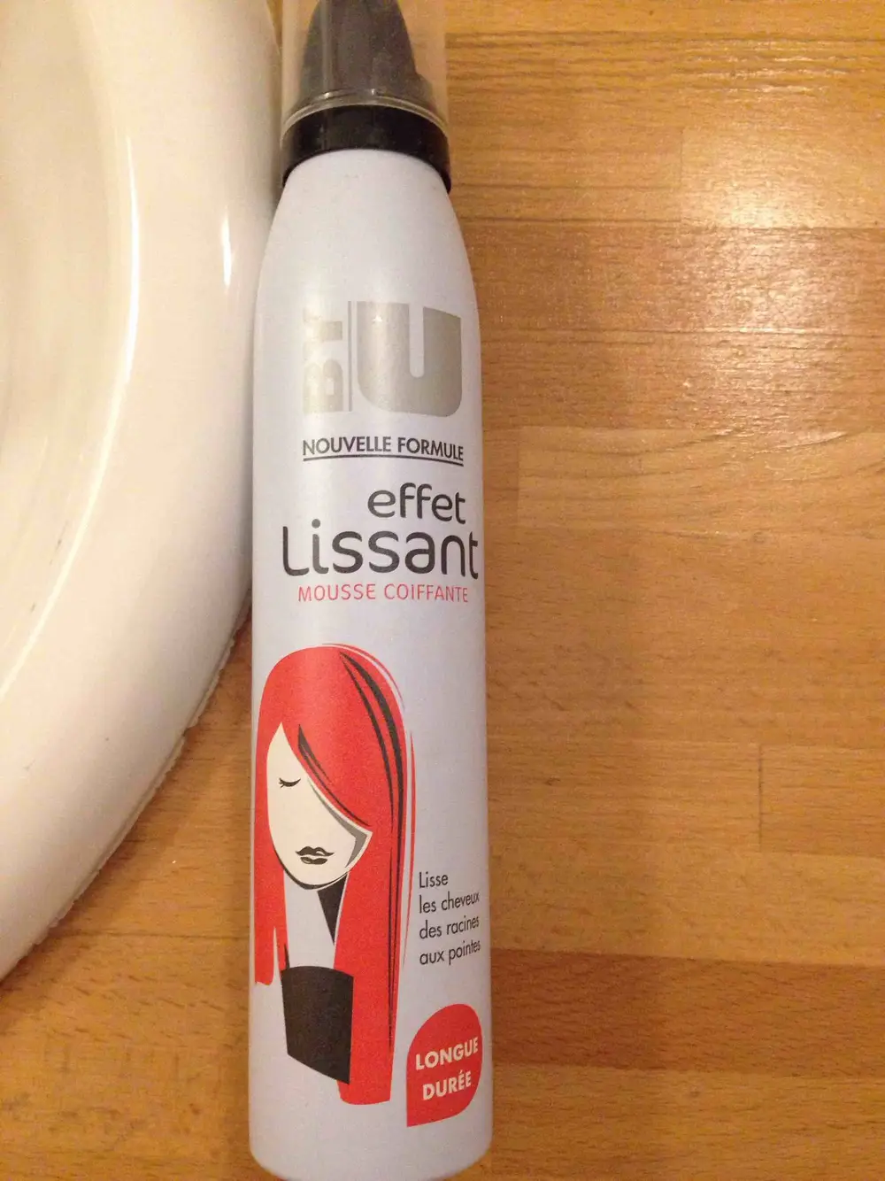 BY U - Mousse coiffante - Effet lissante