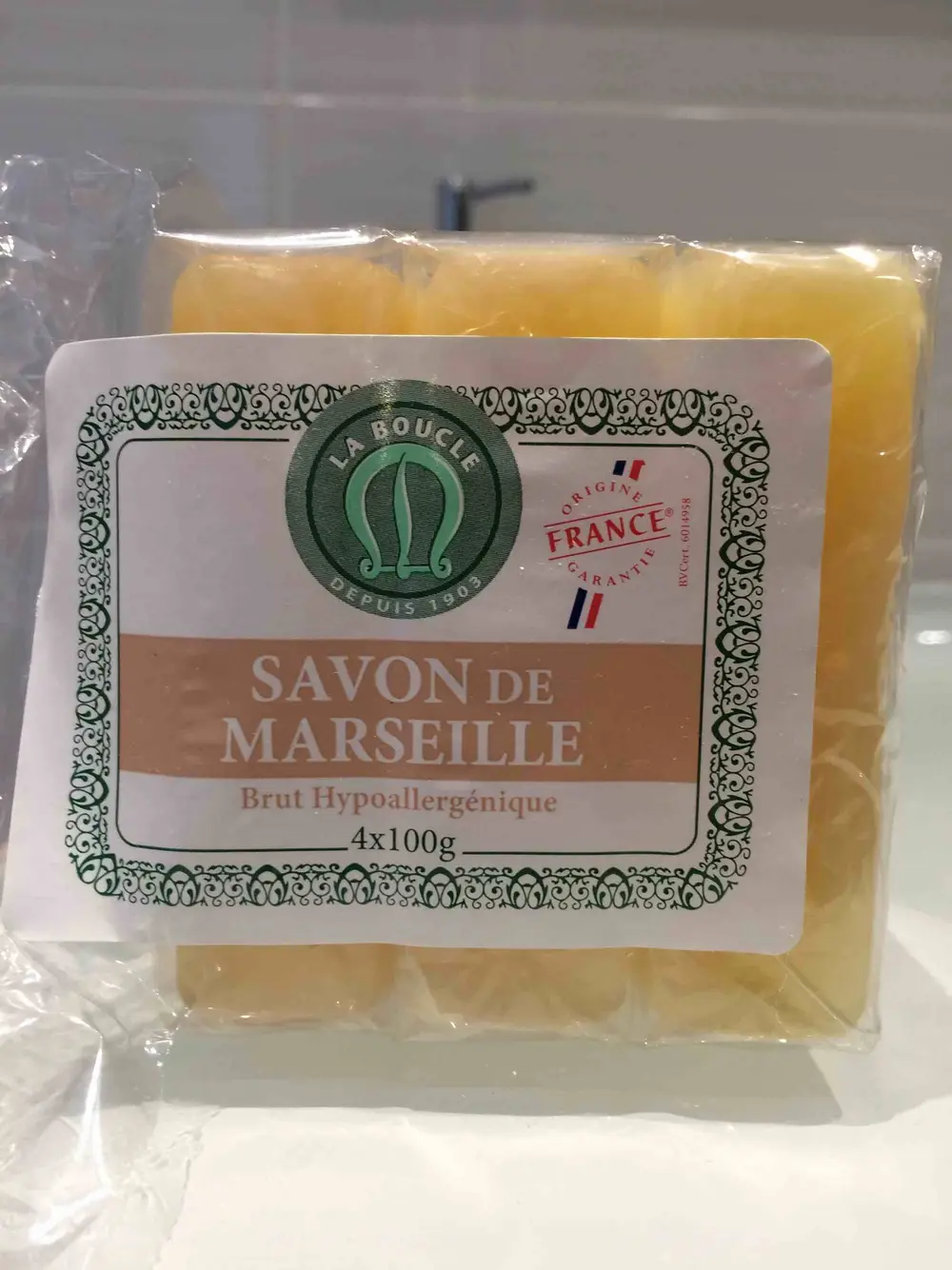 LA BOUCLE - Savon de Marseille brut hypoallergénique