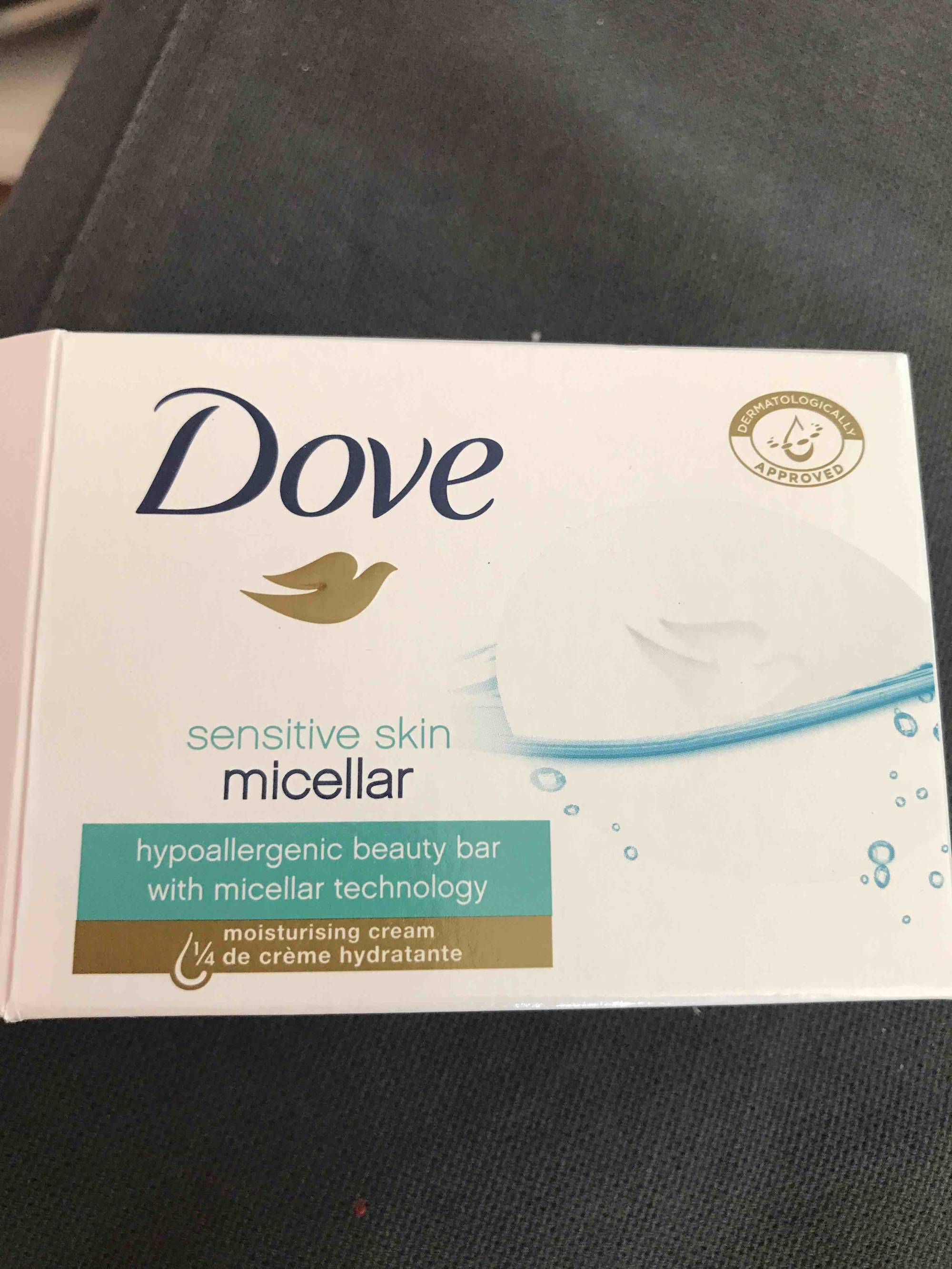 DOVE - Sensitive skin micellar hyppoallergenic beauty bar