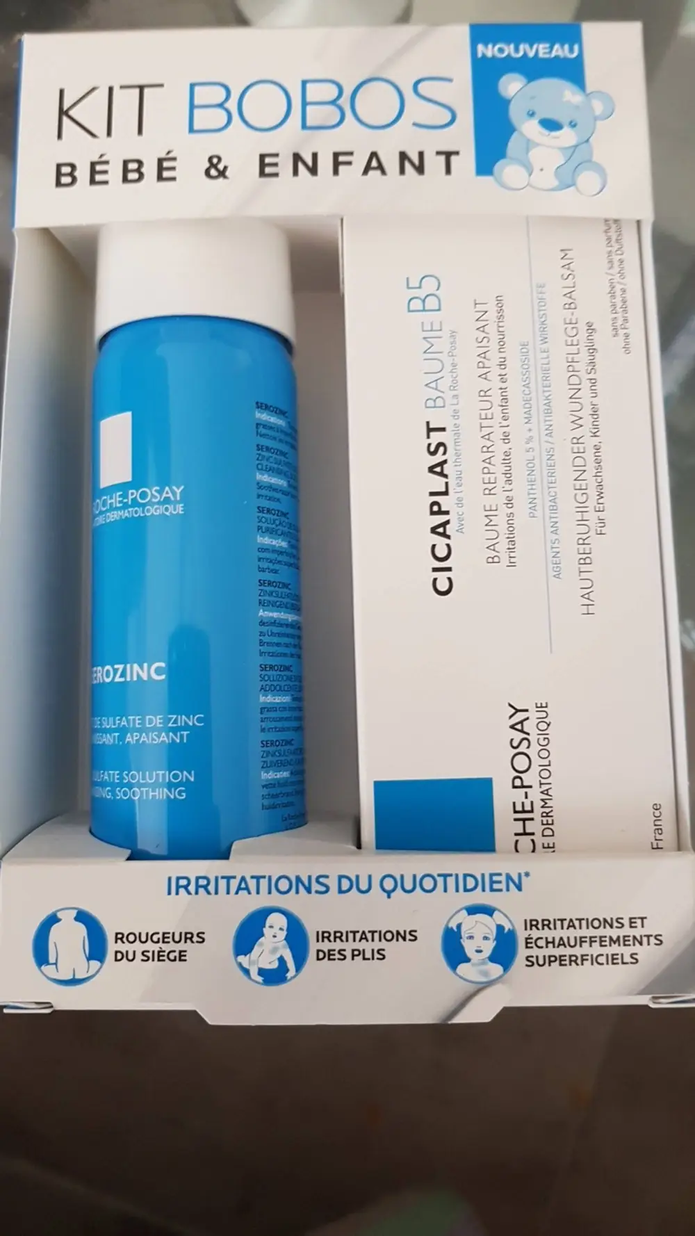 LA ROCHE-POSAY - Kit bobos bébé & enfants - Cicaplast baume B5