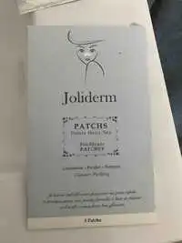 JOLIDERM - Patchs points noirs pour nez