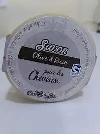 NATURE EN BULLES - Savon Olive et Ricin pour les cheveux