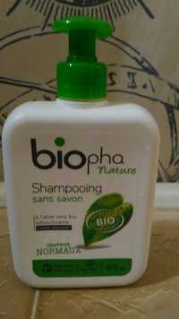 BIOPHA NATURE - Shampooing sans savon à l'aloe vera bio