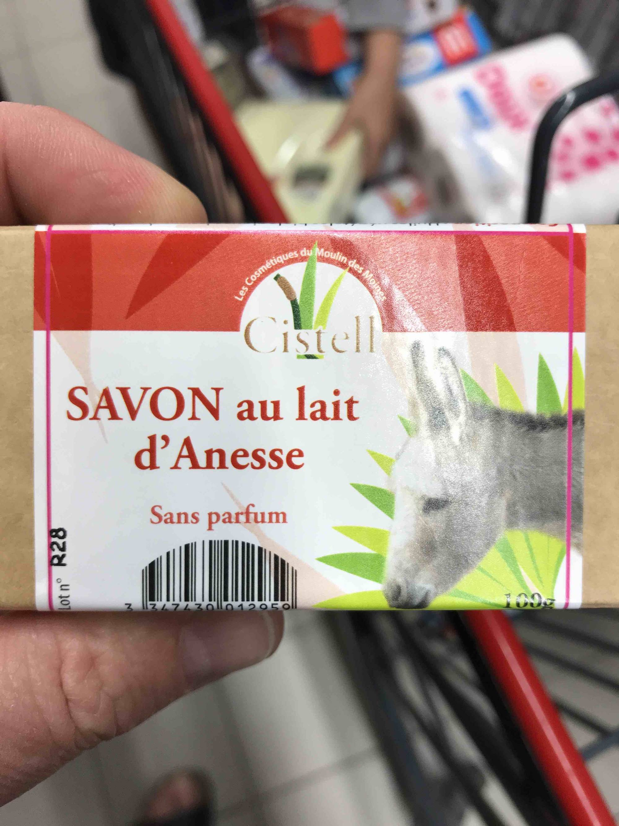 MOULIN DES MOINES - Cistell - Savon au lait d'ânesse sans parfum