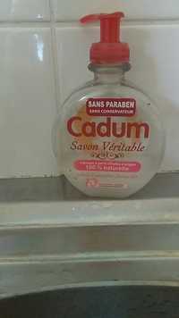 CADUM - Savon véritable à l'huile d'amandes douces bio