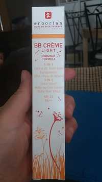 ERBORIAN - BB crème light 5-in-1 Spf 25 PA ++