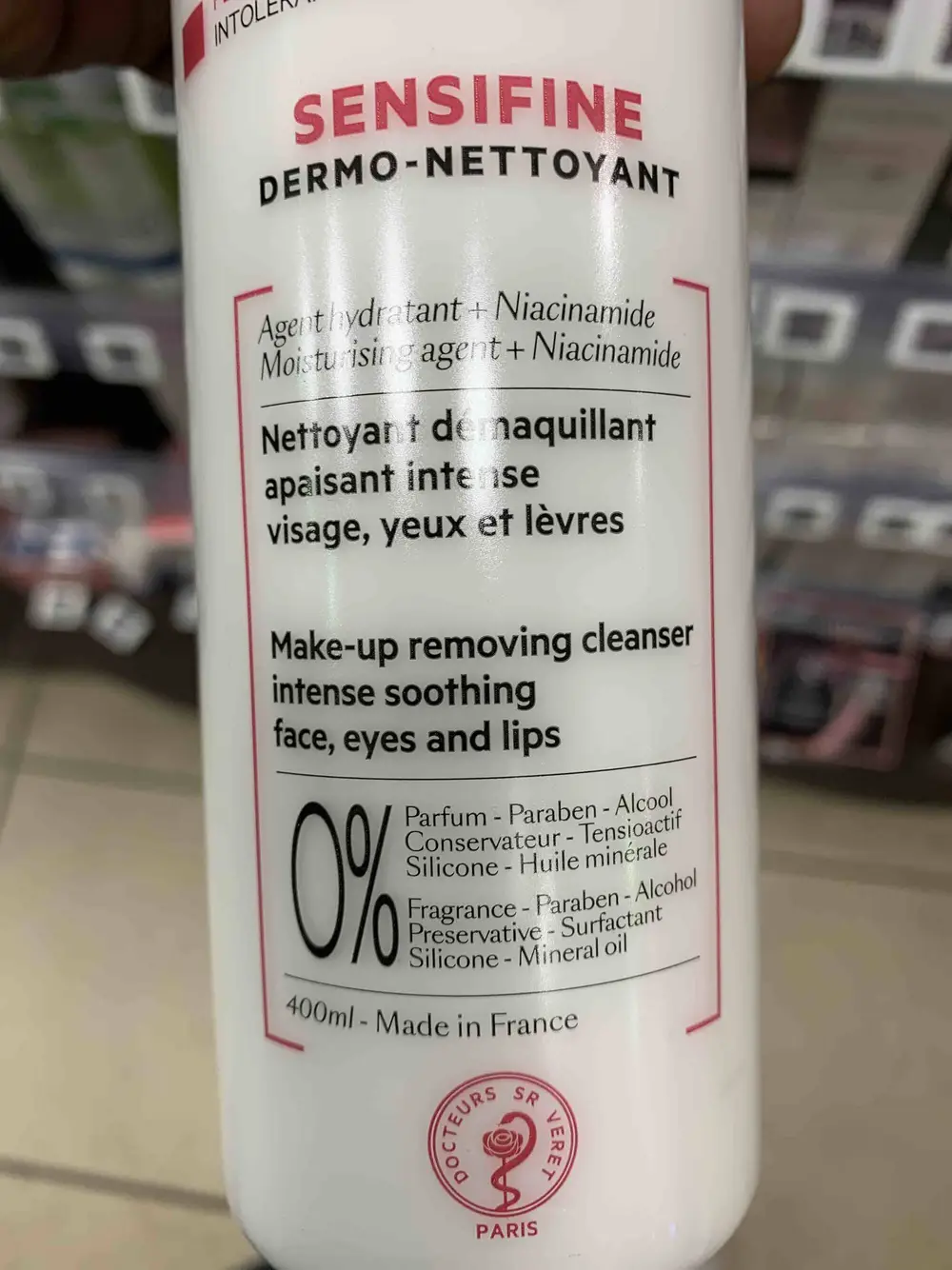 SVR - Sensifine - Dermo nettoyant