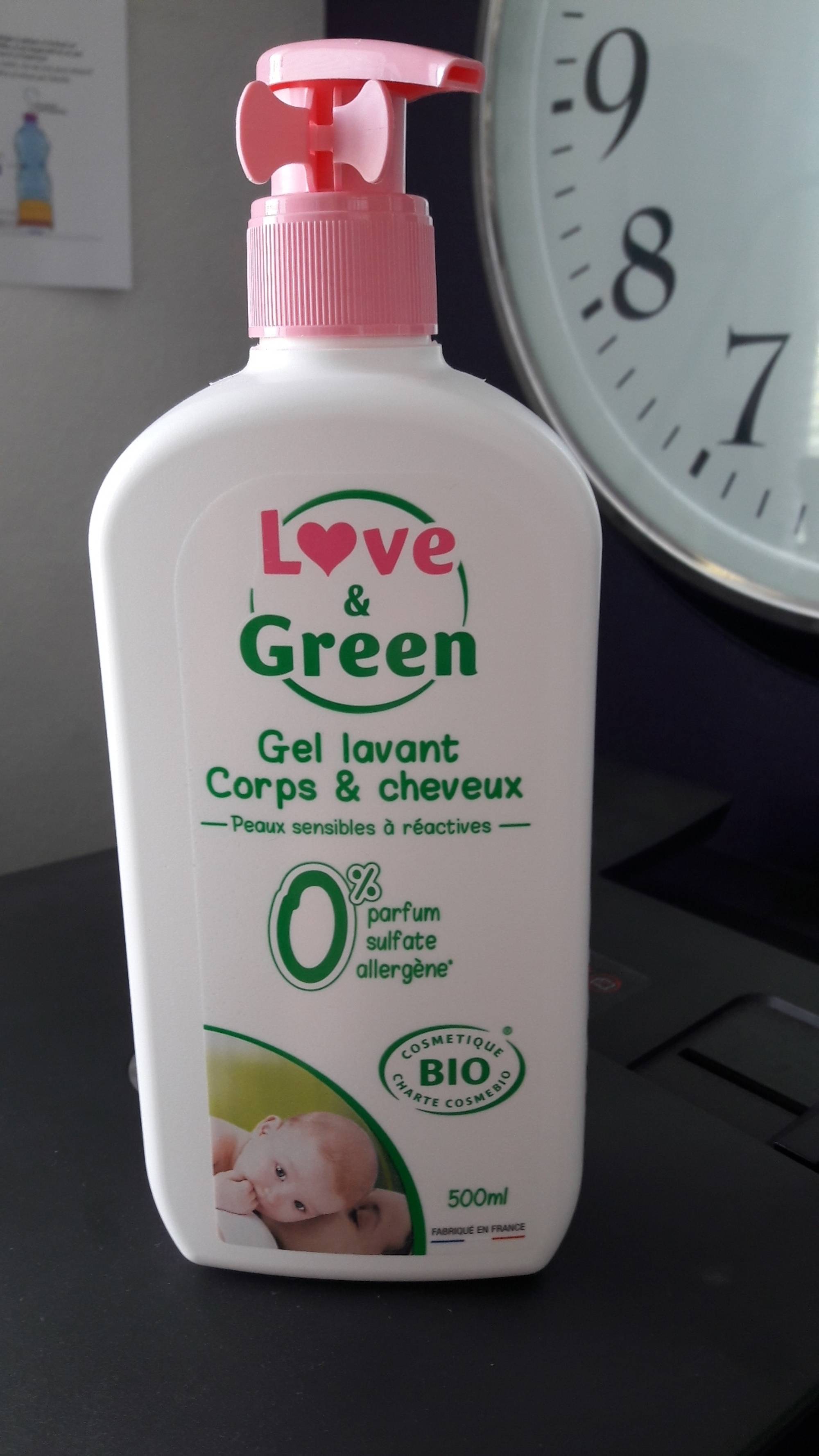 LOVE & GREEN - Gel lavant Corps & cheveux