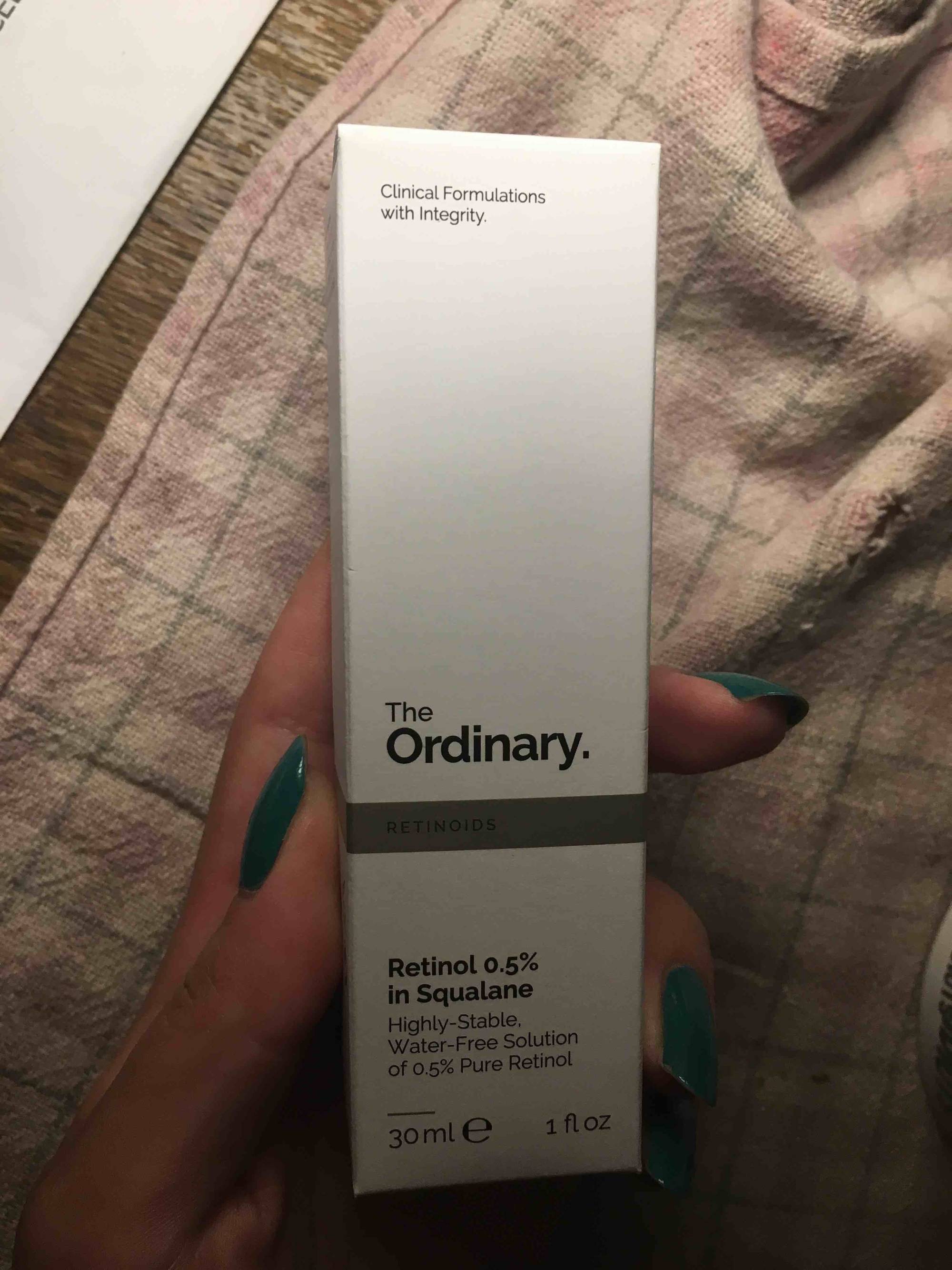 THE ORDINARY - Retinol 0.5% in Squalane - Anti-âges