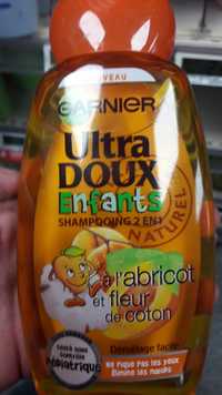 GARNIER - Ultra doux - shampooing enfants 2 en 1 à l'abricot et fleur de coton