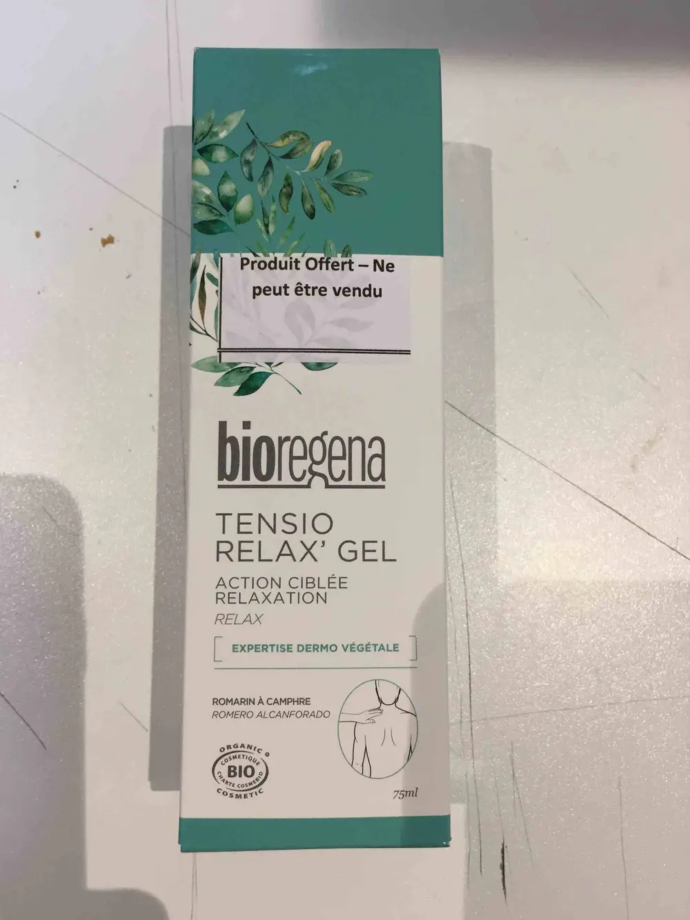 BIOREGENA - Tensio relax'gel - Action ciblée relaxation