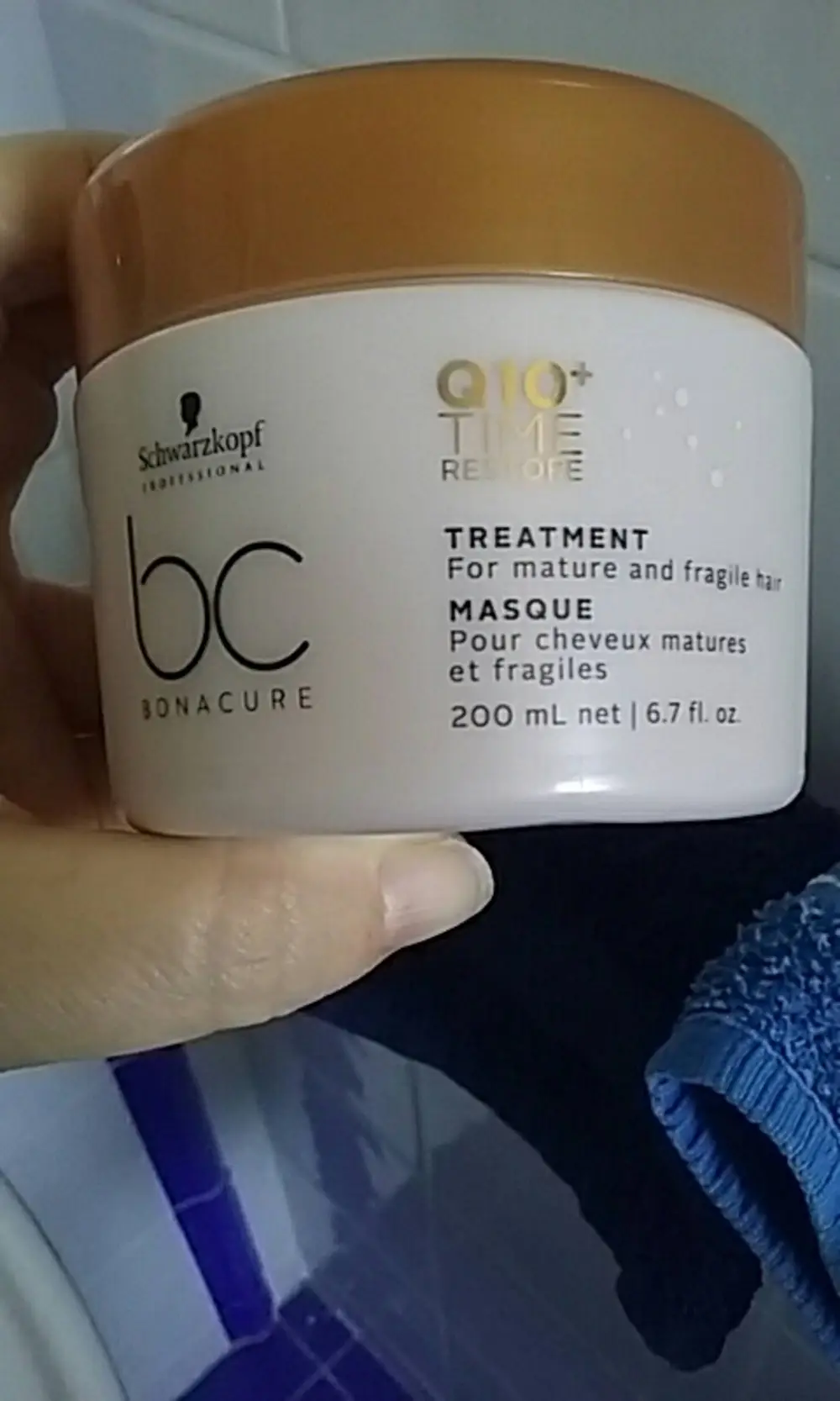 SCHWARZKOPF - Bc bonacure Q10+ time restore - Masque capillaire