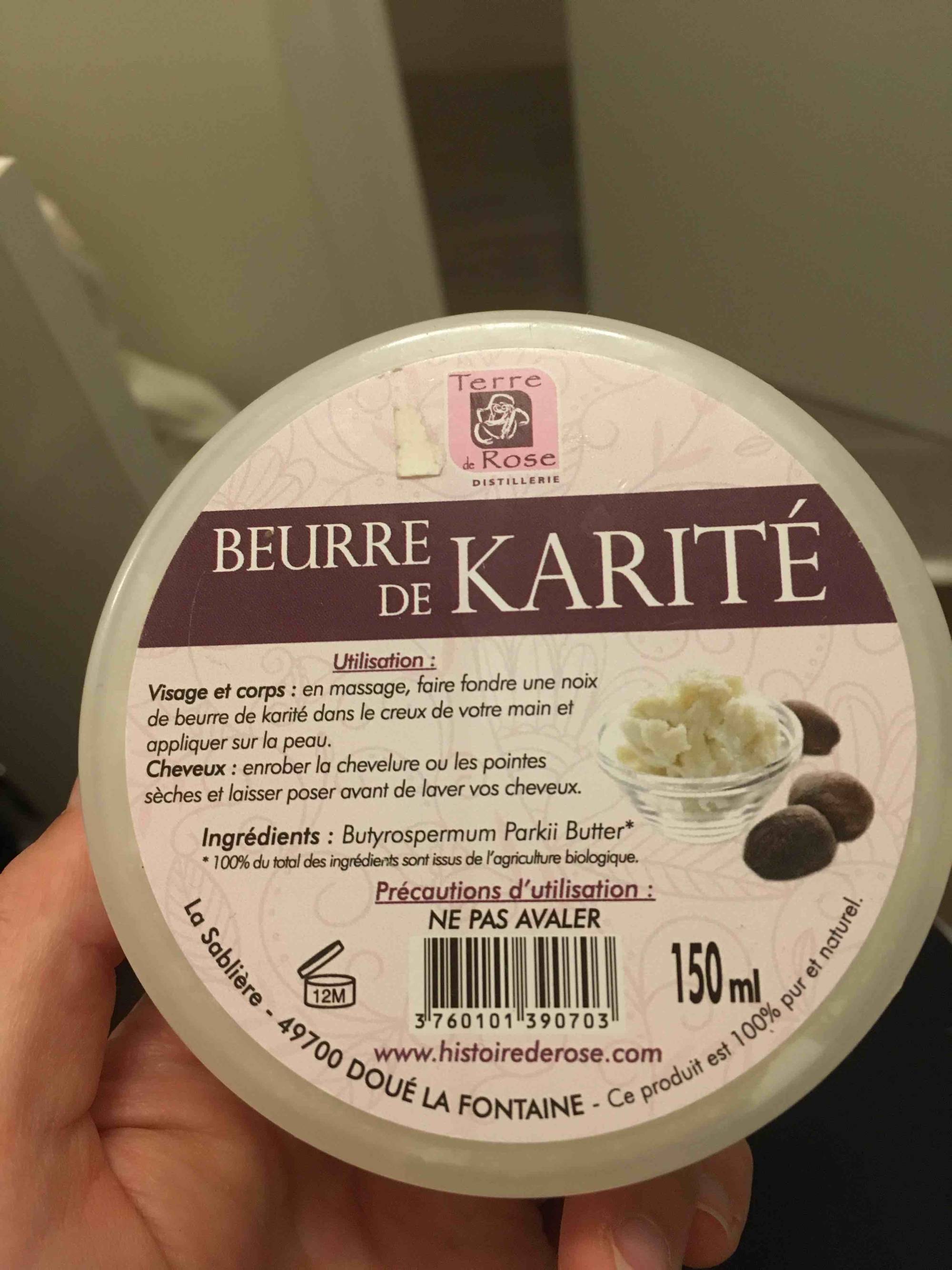 TERRE DE ROSE - Beurre de Karité