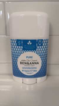 BEN & ANNA - Pure - Natural soda deodorant