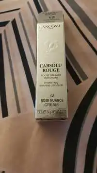 LANCÔME - L'absolu rouge - Rouge galbant hydratant