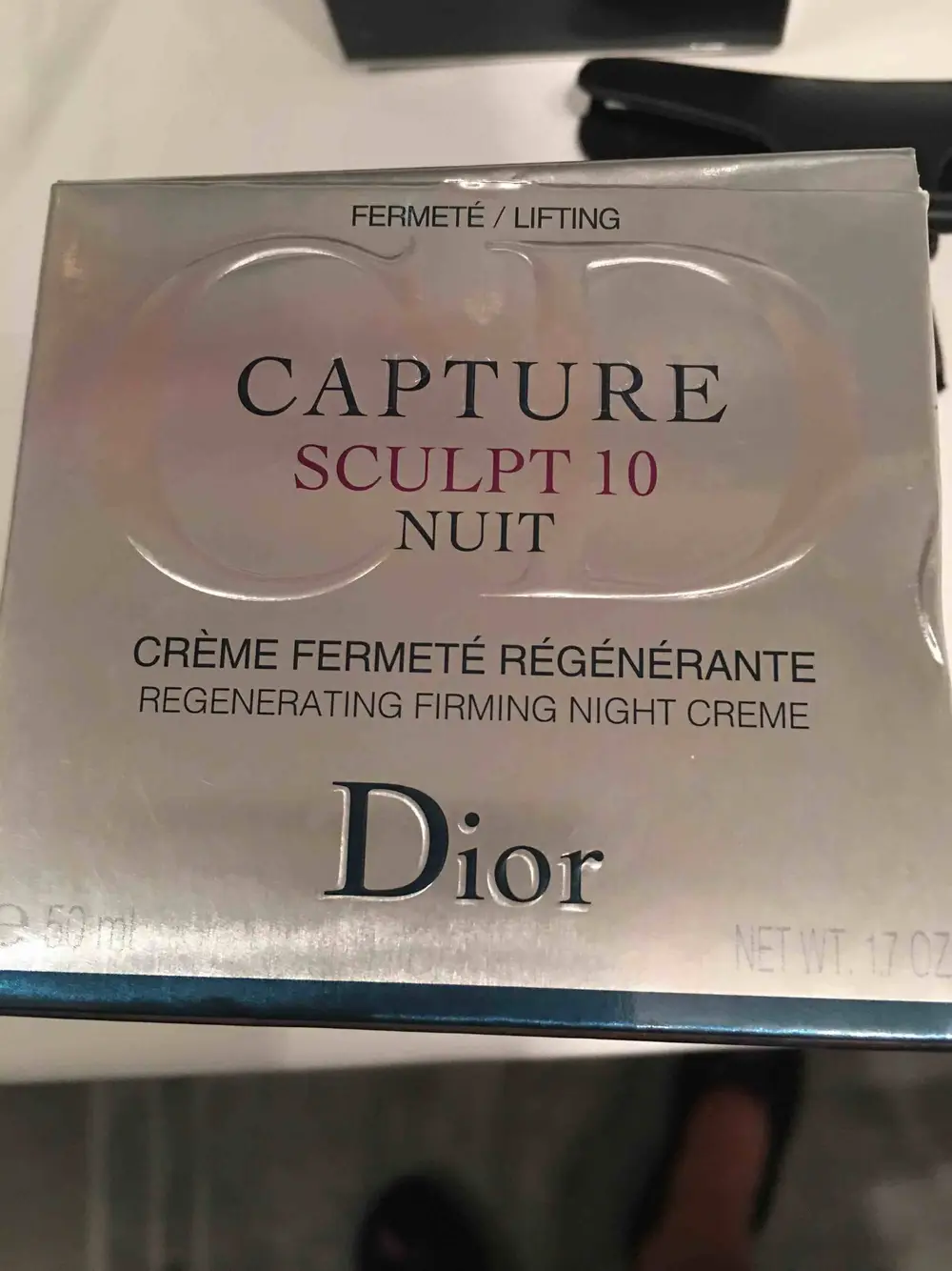 DIOR - Capture sculpt 10 - Crème fermeté régénérante nuit