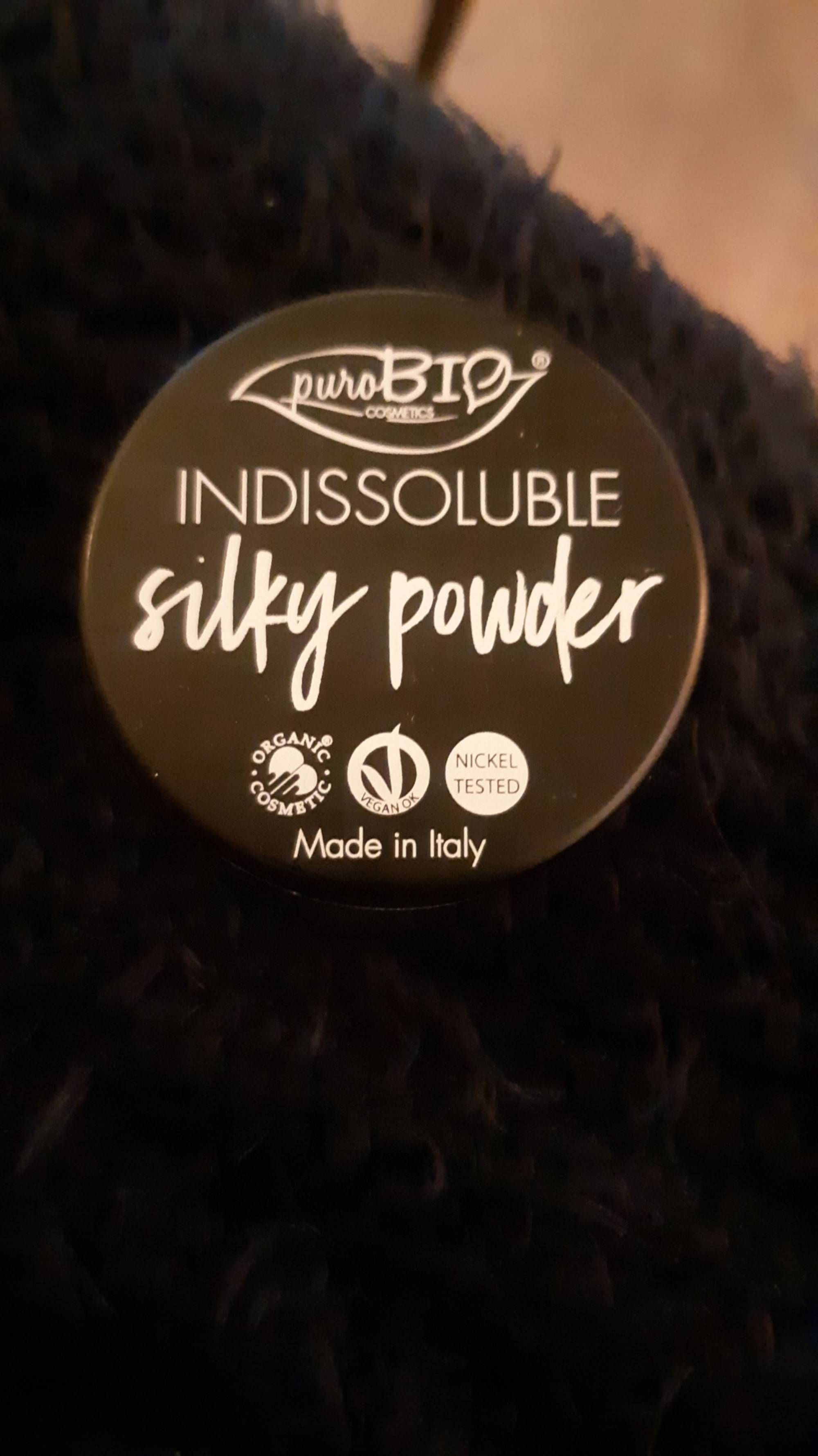 PUROBIO COSMETICS - Indissoluble - Silky powder