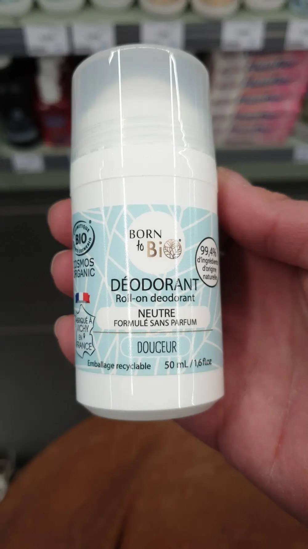 BORN TO BIO - Déodorant douceur neutre