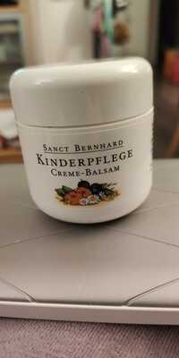SANCT BERNHARD - Kinderpflege Creme-balsam
