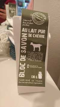 MAS DU ROSEAU - Bloc de savon au lait pur de chèvre