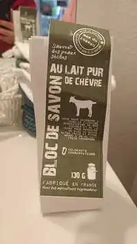 MAS DU ROSEAU - Bloc de savon au lait pur de chèvre